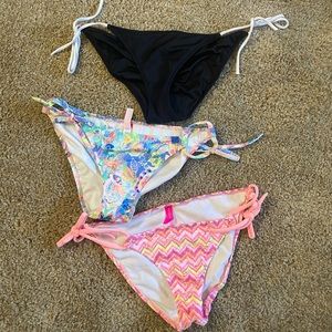 Side tie Victoria’s Secret Swim bottoms